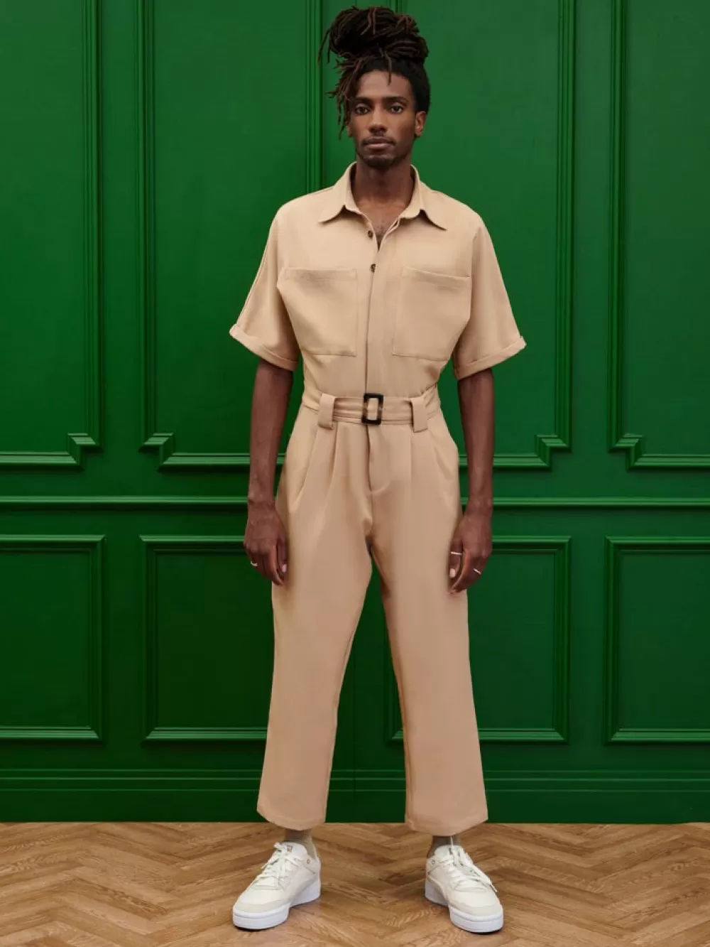 Online Bertie Crepe Boiler Suit Trousers