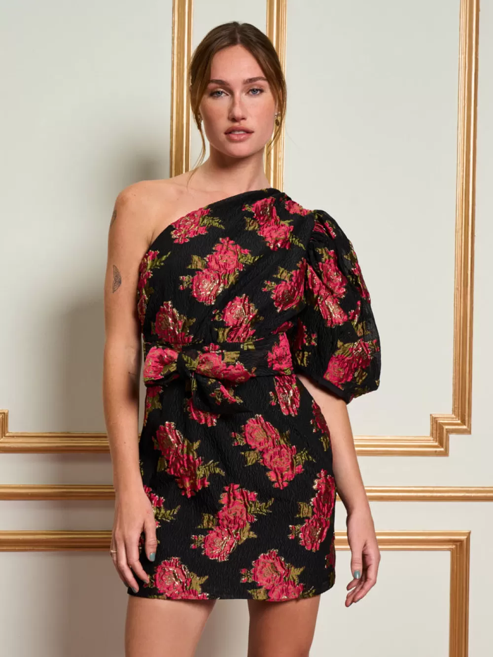 Best DREAM Begonia Jacquard Mini Dress Women Dresses | Dream