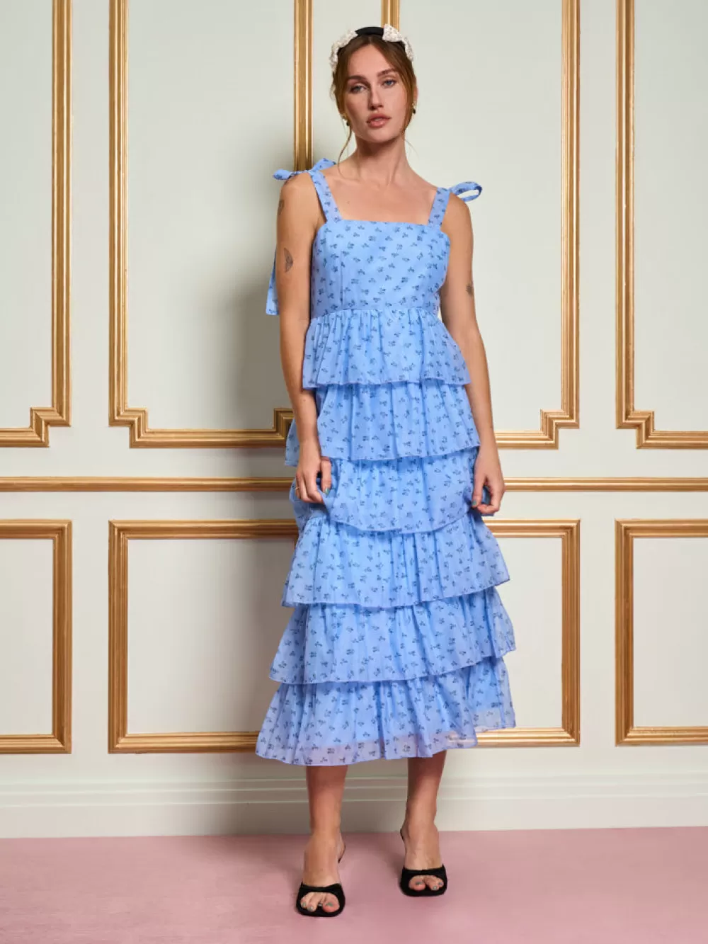 New DREAM Esme Tiered Ruffle Dress Women Dresses | Dream