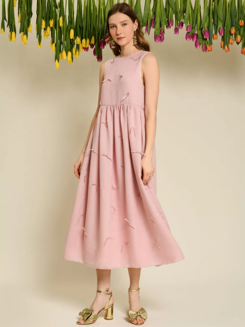 Sale DREAM Lily Flowered Midi Dress Women Dresses | Dream