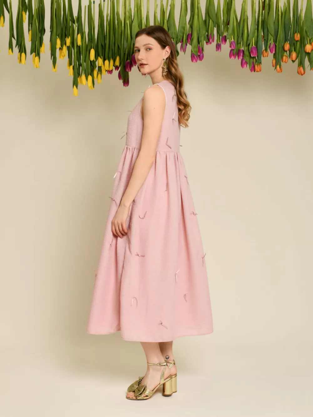 Sale DREAM Lily Flowered Midi Dress Women Dresses | Dream