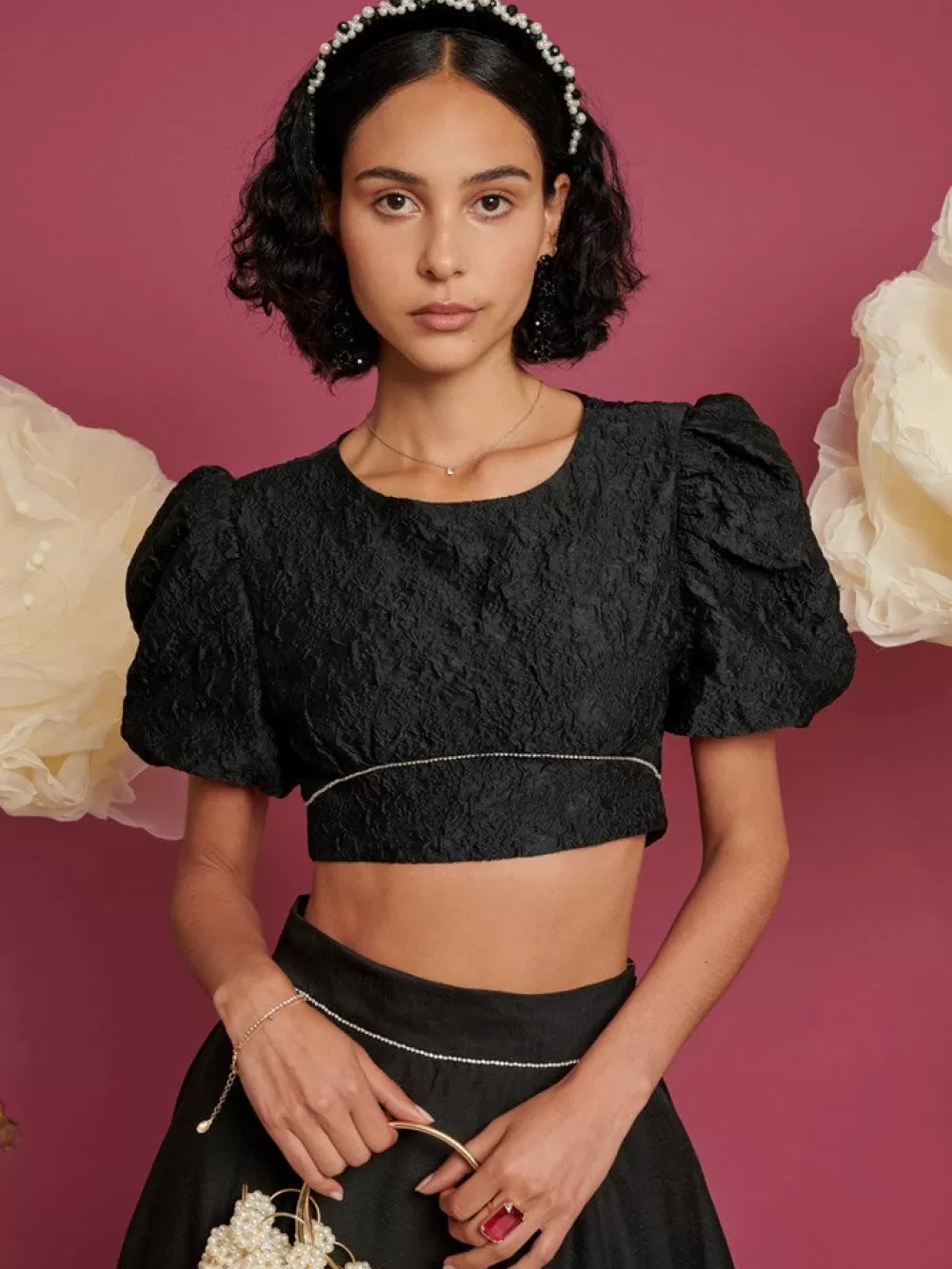 Best Sale DREAM Saturn Gem Cropped Top Dream | Tops