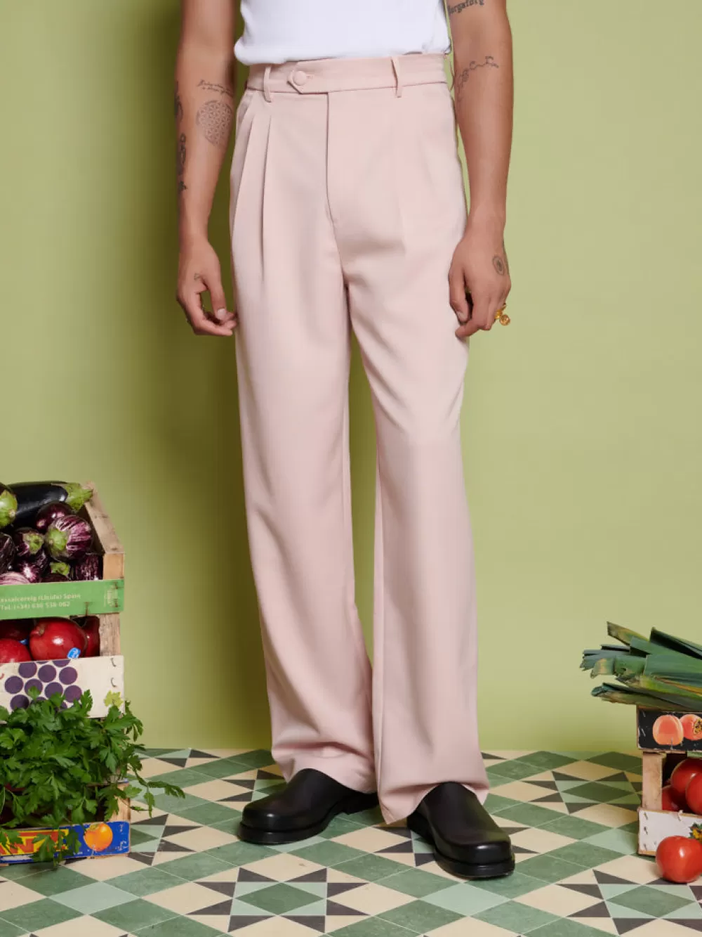 Store Lionel High Waisted Trousers Trousers