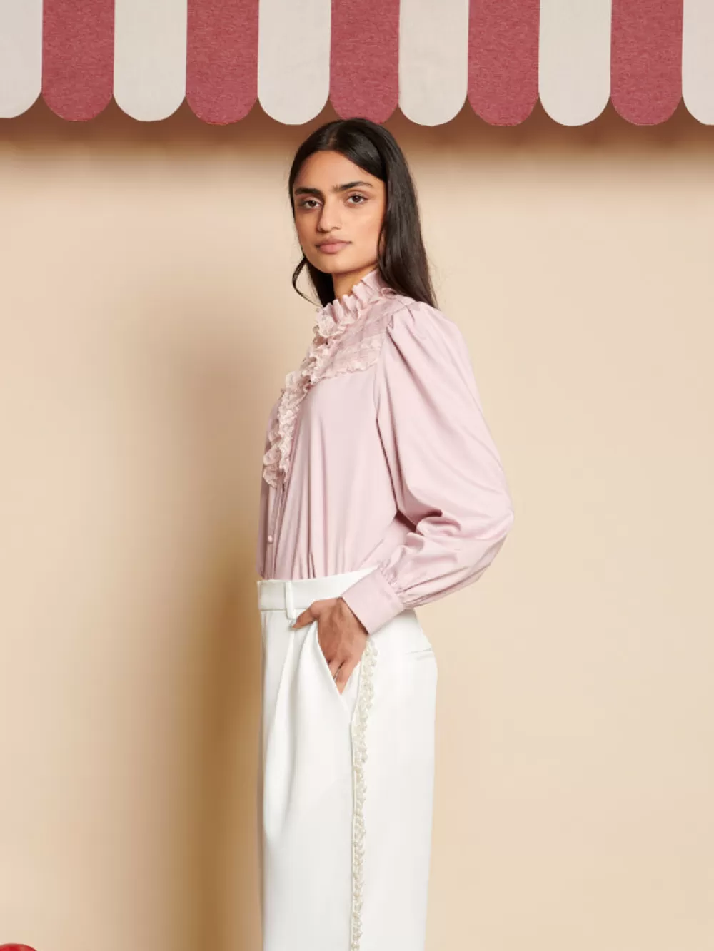 Shop Nectar Lace Blouse Women Tops