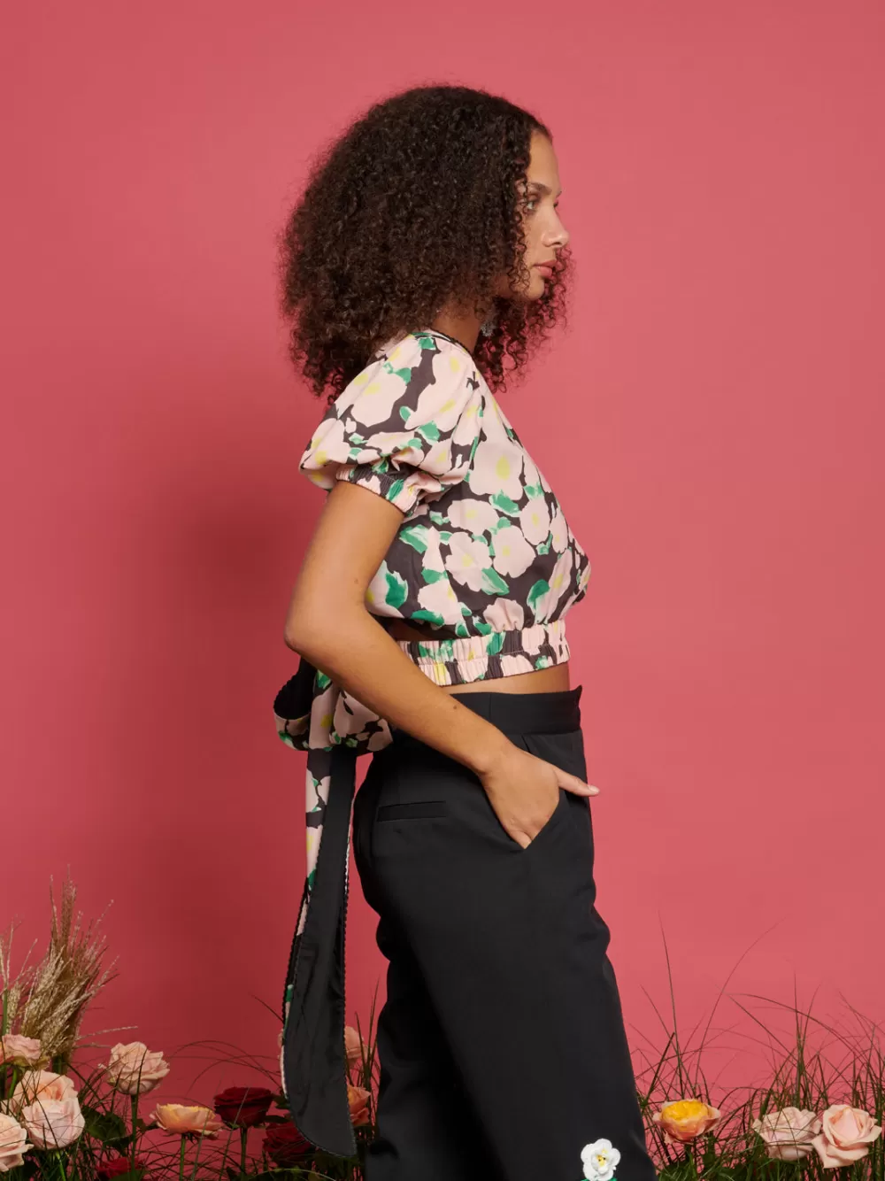 Sale Palomino Floral Top Women Tops