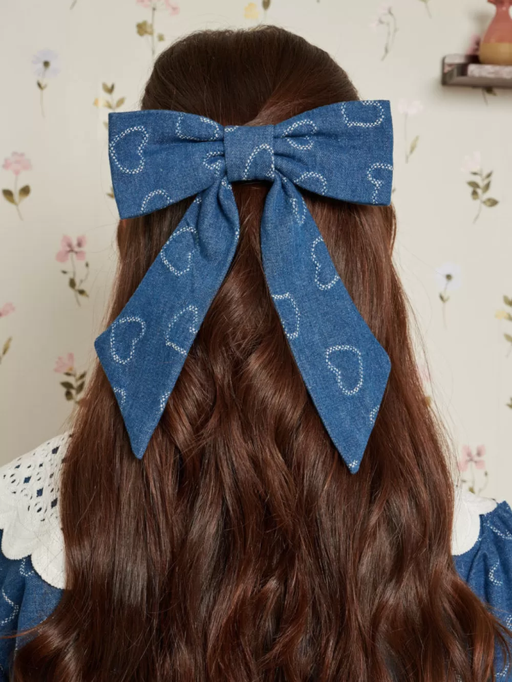 Best Prize Heart Hair Bow Women Accessories