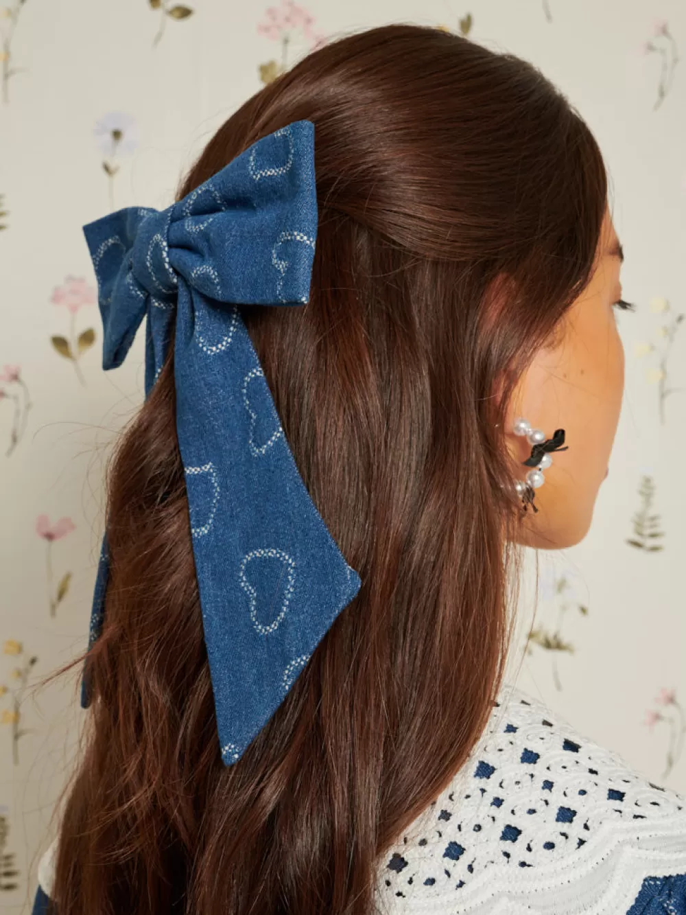 Best Prize Heart Hair Bow Women Accessories