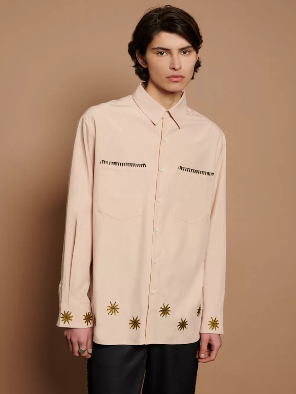 Cheap Reuben Embroidered Shirt Shirts